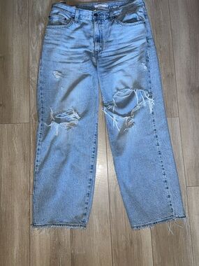 Levi’s Ripped Baggy Dad Jeans